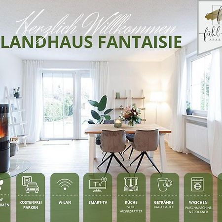 Ferienhaus Fantaisie - Wohnen Nahe Schlosspark -Stadtgrenze Bayreuth Fuer 1-5 Pers, Hunde Willkommen, Voll Eingezaeunt Eckersdorf Esterno foto