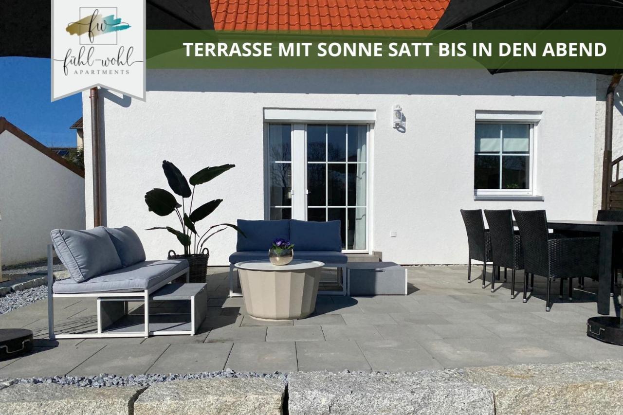 Ferienhaus Fantaisie - Wohnen Nahe Schlosspark -Stadtgrenze Bayreuth Fuer 1-5 Pers, Hunde Willkommen, Voll Eingezaeunt Eckersdorf Esterno foto