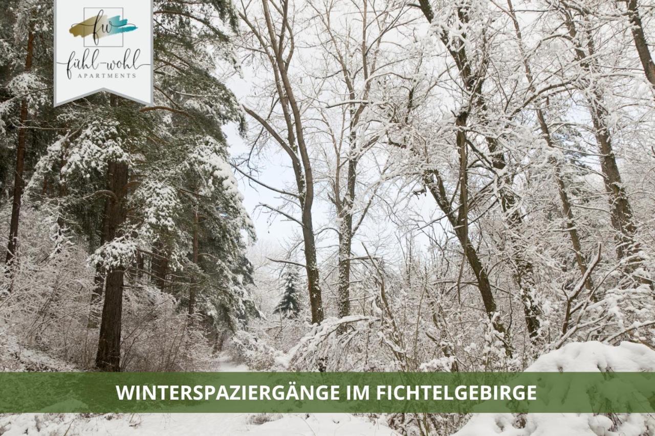 Ferienhaus Fantaisie - Wohnen Nahe Schlosspark -Stadtgrenze Bayreuth Fuer 1-5 Pers, Hunde Willkommen, Voll Eingezaeunt Eckersdorf Esterno foto